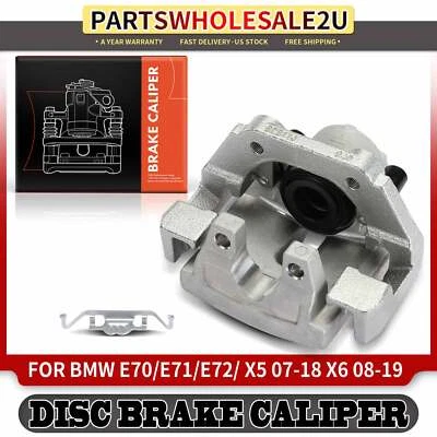 Pinza de freno de disco derecho pasajero trasero con soporte para BMW X5 2007-2018 X6 08-19 Foto 1 de 4