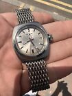 Beautiful Rare Vintage 1970S Swiss Technos Automatic 17J Men?S Stainless Watch