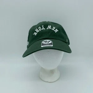 Cappello Berretto Snapback '47 Brand Clean Up New York Jets NFL Indietro Verde Regolabile - Foto 1 di 6
