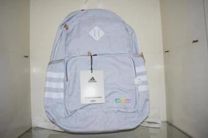 Mochila Adidas Classic 3S 4 127288030 Gris/Multi Nueva con Etiquetas - Imagen 1 de 4