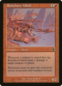 Magic MTG Tradingcard Scourge 2003 Bonethorn Valesk 82/143 - Imagen 1 de 1