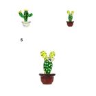Glaskaktus, umweltfreundliche Geschenke, Miniatur-Kunstglas-Kaktus, dekorativ