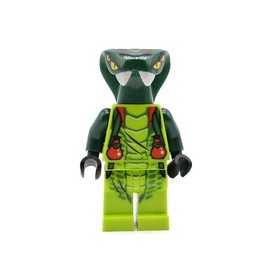 LEGO Minifigure Ninjago SPITTA RED VIRAL Snake Loose Minifig njo0058 9561 9449