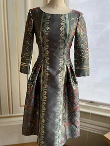 ALBERTA FERRETTI LIMITED EDITION Knee Length Dress Size 6 New with tags - Picture 1 of 24