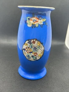 Royal Staffordshire Pottery Wilkinson Ltd England Blue Vase - Picture 1 of 5