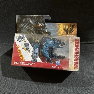 Transformers Age of Extinction Autobot Steeljaw One Step Sealed New - Bild 1 von 17