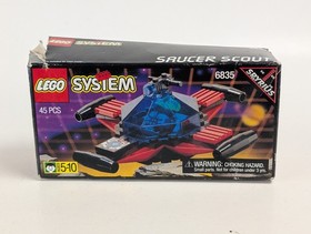 Lego Vintage Space System: Spyrius Saucer Scout Set 6835 (Empty Box Only)