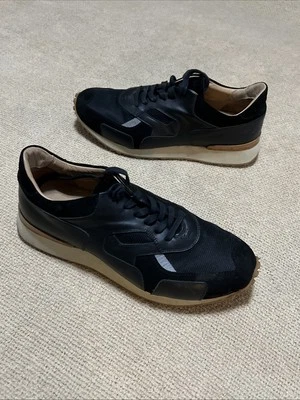 Zapatos Greats Brooklyn Pronto de cuero italiano negro suelas Vibram EU45 envío gratuito Foto 1 de 4