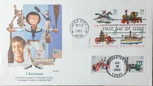 Estampillas de Navidad HNLP Hideaki Nakano 2714A 3643-5 10 años en fabricación - Imagen 1 de 2