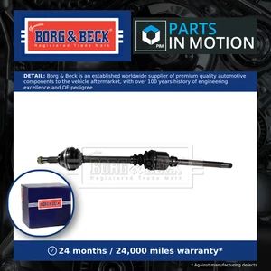 Drive Shaft fits PEUGEOT BOXER 1.9D Front Right 94 to 02 Driveshaft B&B Quality - Picture 1 of 7