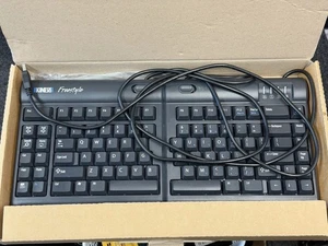 KINESIS Freestyle Solo Ergonomic Keyboard KB700 KB700PBUS PC Black US Layout - Picture 1 of 11