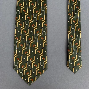 LONGCHAMP Paris TIE - 100% SILK - Made in Italy - Picture 1 of 10