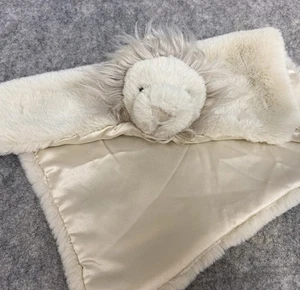 Pottery Barn Kids Lion Lovey Baby Plush Security Blanket Minky Soft Girl Boy - Picture 1 of 7