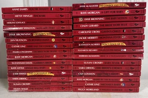 Silhouette Desire Edition Paperbacks Lot of 30 Books Steamy Romances - Bild 1 von 6