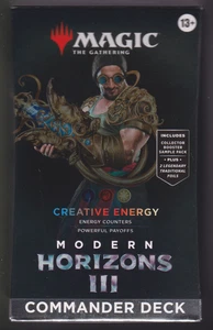 MTG Modern Horizons 3 Commander Deck - Creative Energy Sealed - Picture 1 of 1