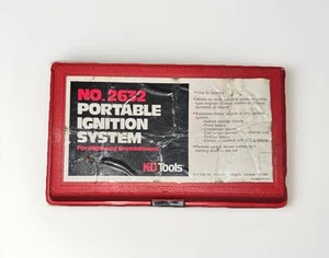 K-D TOOLS NO 2632 PORTABLE IGNITION SYSTEM In Case With Instructions K&D KD - Picture 1 of 6