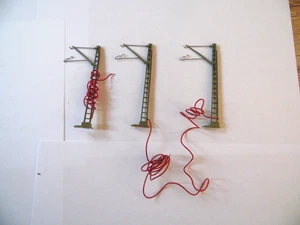 Märklin HO 3 Anschlußmasten 7512 gebraucht aus Anlagen Umbau - Bild 1 von 5