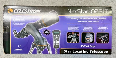 CELESTRON NEXSTAR 102SLT TELESCOPE WITH OBSERVERS ACCESSORY KIT - Image 1 of 4