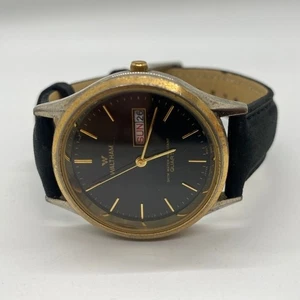 Vintage Waltham Watch XB810 DayDate Quartz Runs - Picture 1 of 10