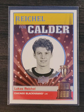 2022-23 Upper Deck UD Serie 2 Lukas Reichel for Calder #CC-2 Chicago Blackhaws