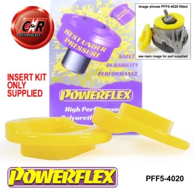 Powerflex Eng Mnt Insert Kit for BMW 5 Series E60 Saloon (2003-2010) PFF5-4020 - Image 1 of 4