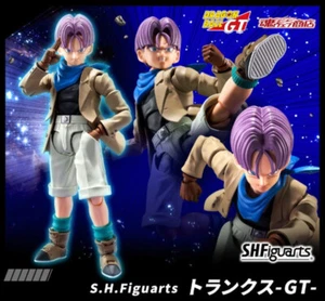 EN STOCK Figura de acción Tamashii Bandai S.H.Figuarts SHF Dragon Ball Trunks GT - Imagen 1 de 8