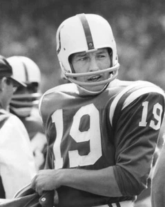 1967 Baltimore Colts JOHNNY UNITAS Glossy 8x10 Photo Print Poster HOF 79 - Picture 1 of 1