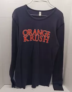 Illinois Fighting Illini "ORANGE KRUSH" Thermal NCAA Shirt - Adult Large **EUC** - Picture 1 of 4