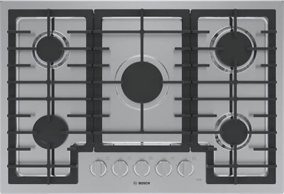 Bosch Stainless Steel 500 Series 30" Gas Cooktop NGM5058UC