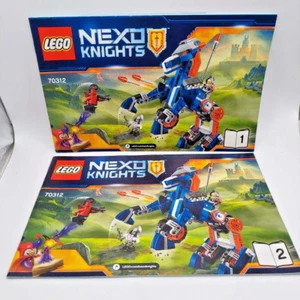 Lego Nexo Knights 70312 *INSTRUCTION MANUALS ONLY* Lance's Mecha Horse Books 1&2 - Picture 1 of 4