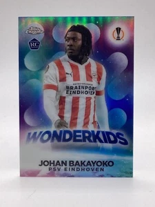 TOPPS UCC CROMO 2022/23 WONDERKIDS JOHAN BAKAYOKO PSV EINDHOVEN - Imagen 1 de 2
