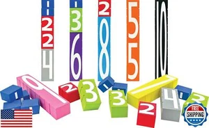 Teacher Created Resources Number STAX - Stacking Foam Number Blocks (TCR20123 - Picture 1 of 5