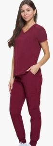 Natural Uniforms Womens Essential Cool Stretch Jogger Scrub Set 8533 Nurse Scrub - Picture 1 of 54