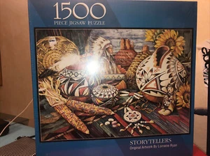 STORYTELLERS 1500 PC PUZZLE ARTWORK LORRAINE RYAN SEALED NIB - Picture 1 of 3
