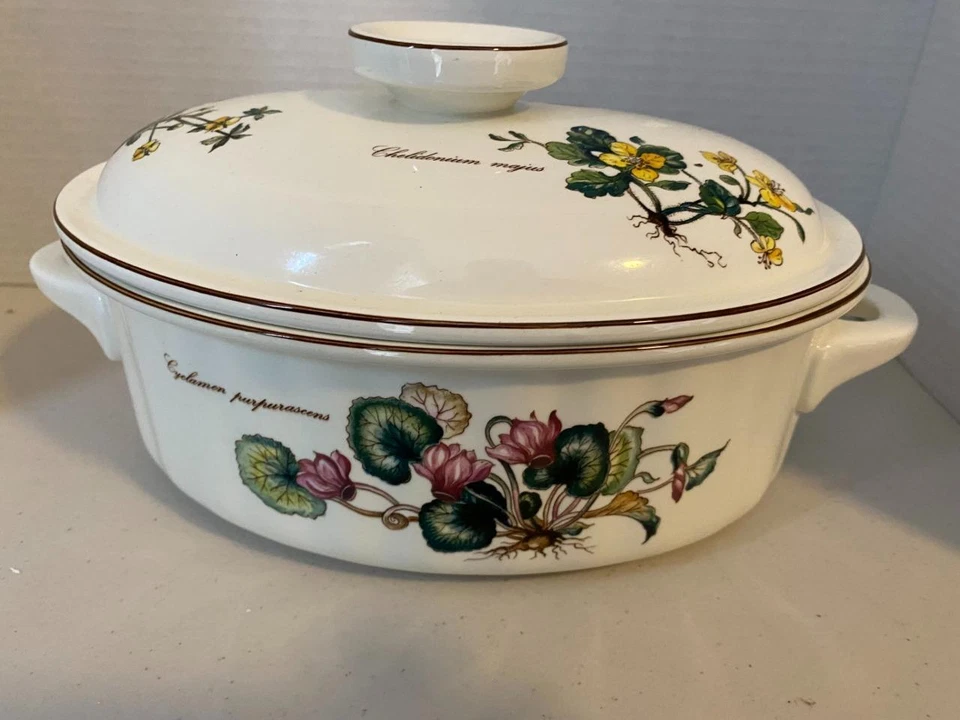 Villeroy Boch Oven To Tableware Botanica 2 Quart Casserole Baker Oval EUC - Image 1 of 1