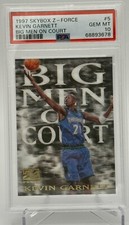 KEVIN GARNETT PSA 10 1997-98 SKYBOX Z-FORCE BIG MEN ON COURT #5 POP 10 RARE