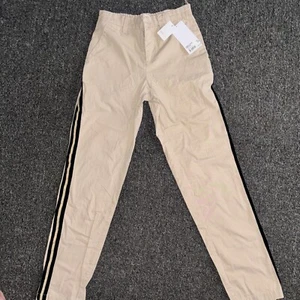 Zadig & Voltaire Pants Pomelo Cotton Straight Leg Military Stripe Trousers - Picture 1 of 3