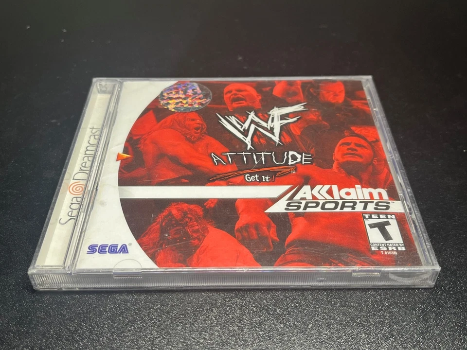 WWF Attitude Sega Dreamcast 1999 Acclaim Sports New Factory Sealed! - Image 1 of 4