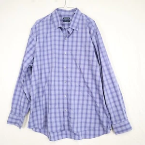 Zachary Prell Shirt Mens 2XL XXL Stretch Fabric Button Up Plaid Long Sleeve - Picture 1 of 8