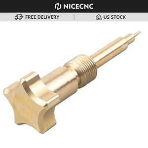 CNC Carburetor Air Fuel Mixture Screw Machined Brass For Honda XR650L 1993-2025 - Bild 1 von 8