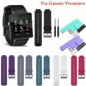 Replacement Watch Band Wristband Strap +Tools For Garmin Vivoactive Smartwatch - Picture 1 of 22
