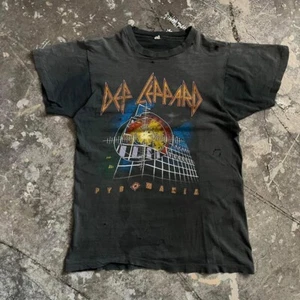 Vintage Def Leppard Pyromania 1984 Tour T-Shirt - Picture 1 of 7