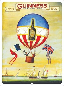 Letrero de cerveza Guinness 1759 1909 metal 9x12 EE. UU. envío gratuito - Imagen 1 de 5