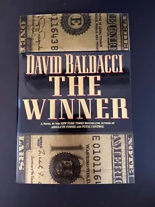 The Winner, by David Baldacci - 1997 - Signed, 1st Edition, Hardcover Book DJ - Picture 1 of 11