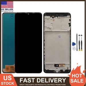 LCD Touch Screen Digitizer Display Assembly + Frame For Samsung Galaxy A31 A315 - Picture 1 of 13