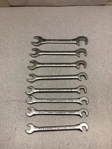 CRAFTSMAN 8pc SAE Ignition Wrench Set Offset Wrenches USA V Series - Picture 1 of 10