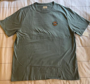 Aime Leon Dore ALD Orange Stamp Tee in Tourmaline T-Shirt SS23 Mens Size XXL - Picture 1 of 10