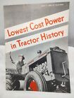 1930's J. I. Case Co. Case Model C & L Tractors Sales Brochure