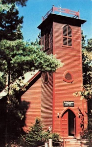 Little Brown Church in the Vale, Nashua, Iowa Vintage PC - Picture 1 of 2