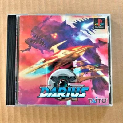 G DARIUS Sony Playstation 1 PS1 PS Boxed Manual shooting game 1998 Japan import - Image 1 of 4